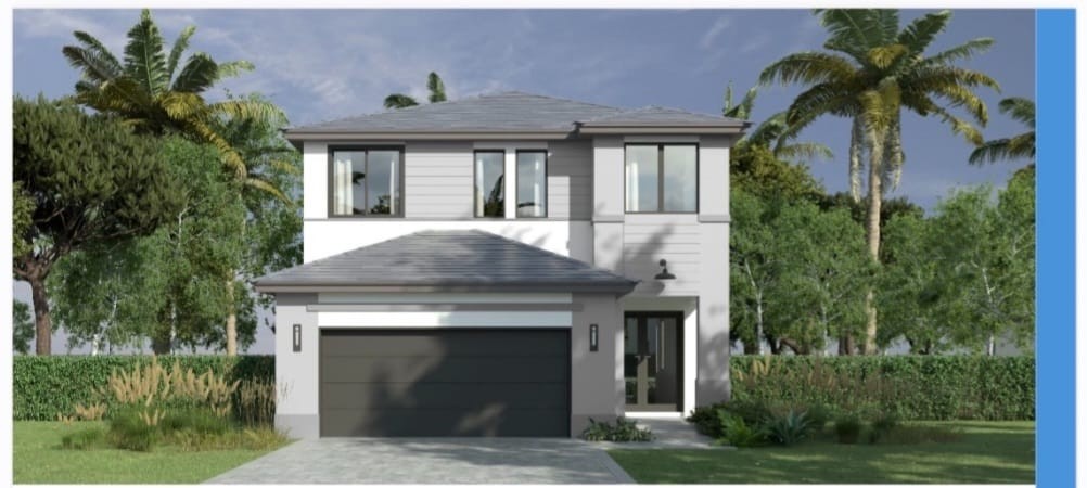 Modelo Gianna I, nueva construcción en Westchester, Miami